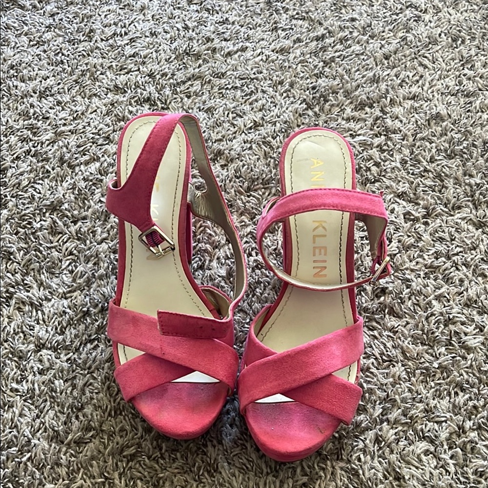 Anne Klein Women's Pink Sandals